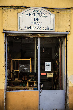 Le cuir à Barjols