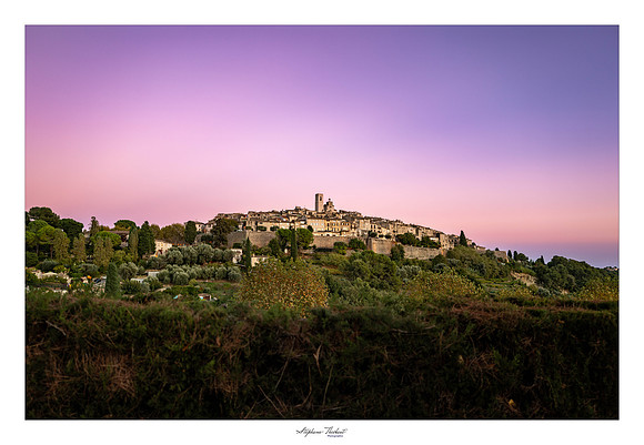 Saint-Paul de Vence nocturne