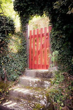Un portillon de jardin à Tourves