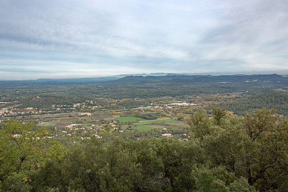 En Montant vers Saint-Probace à Tourves