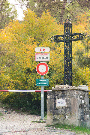 En Montant vers Saint-Probace à Tourves