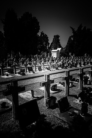 Souvenir des combattants au cimetière Saint-Pierre