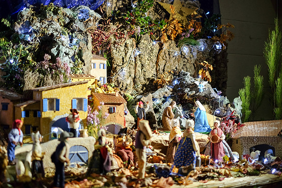 Crèches à Cotignac