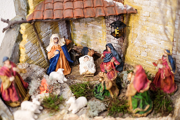 Crèches à Cotignac