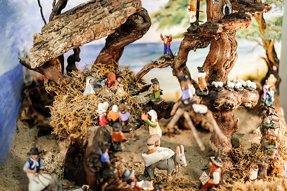 Crèches à Cotignac