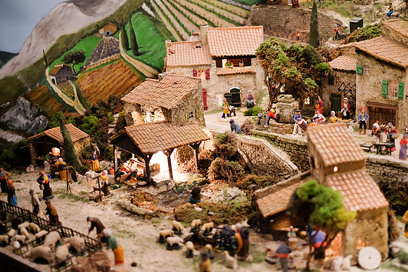 Crèches à Cotignac