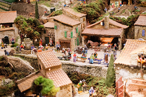 Crèches à Cotignac
