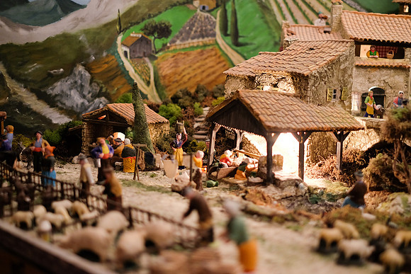Crèches à Cotignac