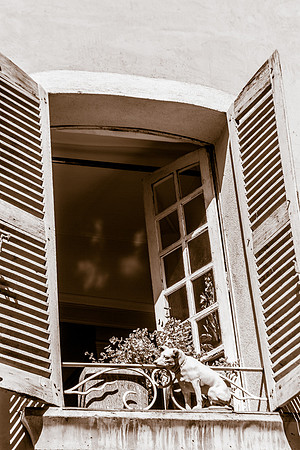 Façade de Cotignac