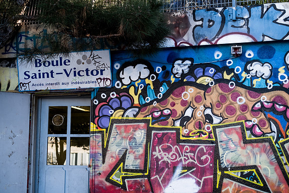 Quartier de la Corderie à Marseille