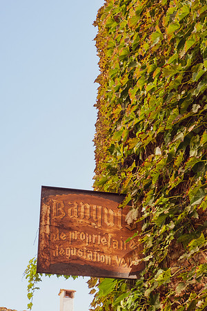 Enseigne à Collioure
