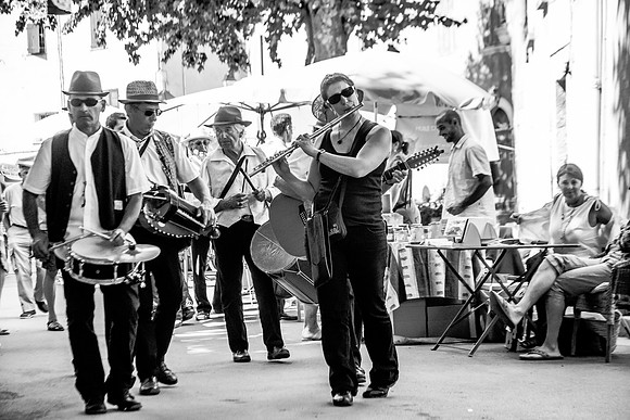 Musiciens provençaux à Correns