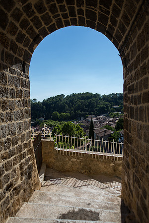 Une vue insolite sur Barjols