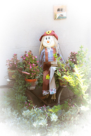 Drôle de bonhomme à Correns